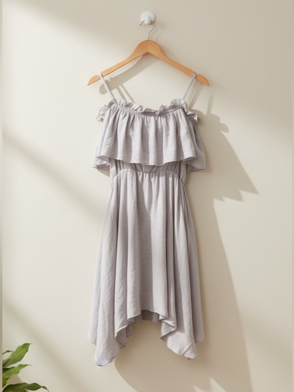 Pink Martini Ruffle Off-Shoulder High-Low Midi Dress - Pink - Size XXS